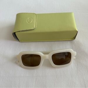 Crap Eyewear The Lucid Blur Sunglasses with Case - Ivory